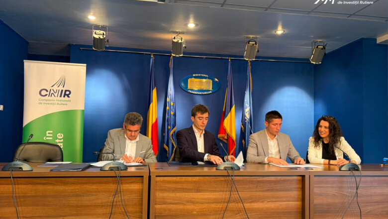 cnir a semnat contractul pentru tronsonul 3 al autostrazii unirii a8 valoarea investitiei se apropie de 4 miliarde de lei 6a197edb0a6fa