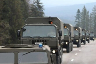 coloane militare se deplaseaza pe drumurile din cluj si bistrita nasaud exercitii militare in prima parte a lunii iunie 6a13f4666576a