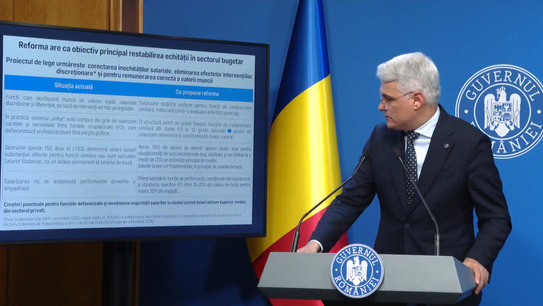 video document guvernul a prezentat legea salarizarii unitare in sistemul bugetar reforma este prevazuta in pnrr si intra in vigoare in 2027 6a14711cc6ba3