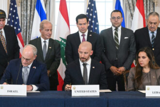 cum au ajuns israel si liban la cel mai important acord politic din ultimii 40 de ani culisele negocierilor de la washington 6a415b8622b1a