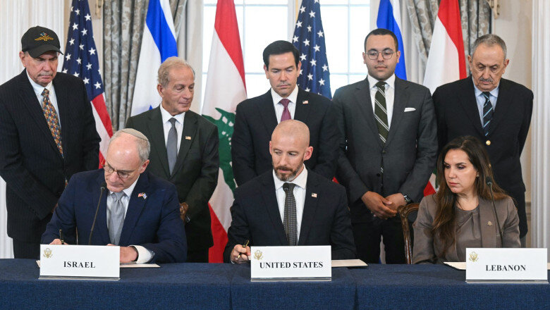 cum au ajuns israel si liban la cel mai important acord politic din ultimii 40 de ani culisele negocierilor de la washington 6a415b8622b1a