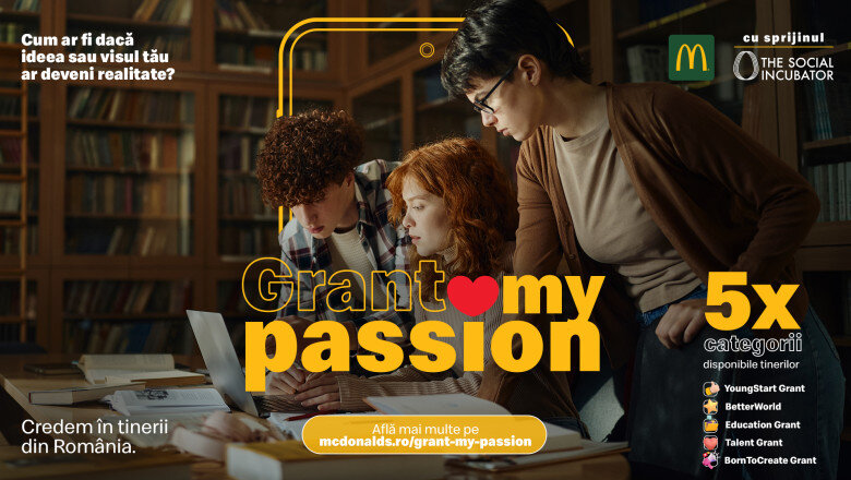 p mcdonalds a dat startul celei de a doua editii grant my passion programul care sustine tinerii sa isi urmeze visurile 6a29742888980
