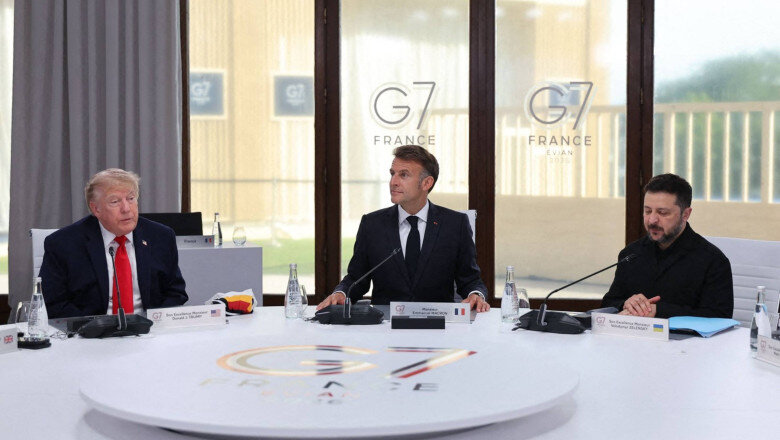 un anumit sentiment de optimism donald trump ii intinde ucrainei o ramura de maslin la summitul g7 dar cu o conditie 6a324032e0148