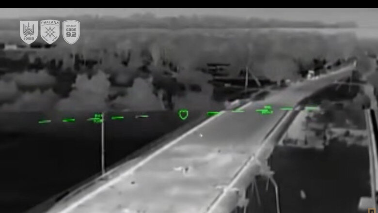 video fortele ucrainene au publicat imagini cu un atac asupra unui pod din armiansk 50 de camioane cu combustibil luate prin surprindere 6a2affee76d63