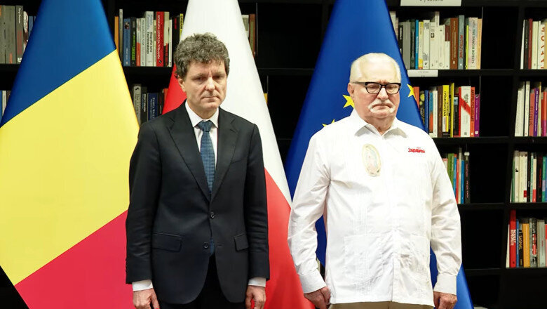 video fostul presedinte polonez lech walesa decorat de nicusor dan societatile noastre au nevoie de modele 6a3d4aed022f2