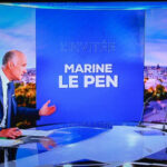 deja in calitate de candidata marine le pen efectueaza prima sa vizita in cadrul campaniei electorale alaturi de jordan bardella 6a4defb83b06a