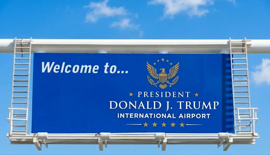 noua sigla a aeroportului donald trump din florida starneste controverse are erori si ar fi facuta cu ia 6a55fb6648d5b