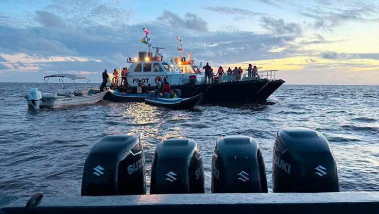 operatiune ampla de cautare in largul guyanei un feribot cu 133 de oameni la bord a naufragiat 53 de persoane au fost salvate 6a5ce0c73b36b