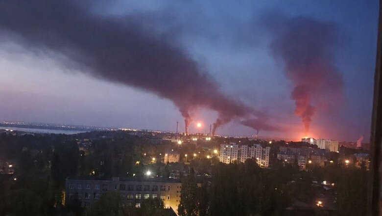 rusia a oprit rafinaria din saratov in urma unui atac cu drone 6a501434bb5e1