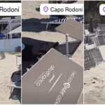 video cazul bizar al celor 300 de sezlonguri furate de pe o plaja din italia sunt expuse la vedere dar proprietarii nu le pot recupera 6a619a3a2b521