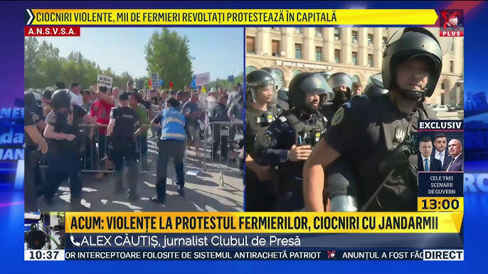 video fermierii bataie cu jandarmii in fata sediului ansvsa afara cu bociu si mafia de la agricultura 6a6b0166d7fb6