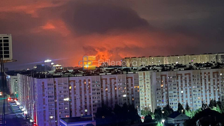 video moscova atacata din nou de drone ucrainene cel putin 4 morti mai multi raniti incendiu la baza petroliera din stavropol 6a54956c836ac