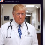 video presedintele sua a publicat un videoclip generat de ia in care apare ca doctor care vindeca sindromul delirant anti trump la vedete 6a47ac8eeea56