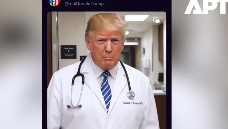 video presedintele sua a publicat un videoclip generat de ia in care apare ca doctor care vindeca sindromul delirant anti trump la vedete 6a47ac8eeea56