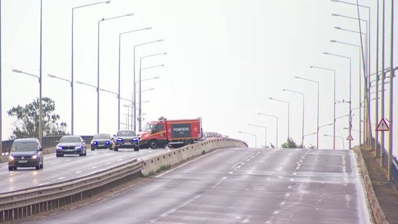 video trafic reluat pe dn1 dupa restrictiile impuse din cauza riscului de prabusire a unui stalp pe pasarela ikea 6a455df5f249b