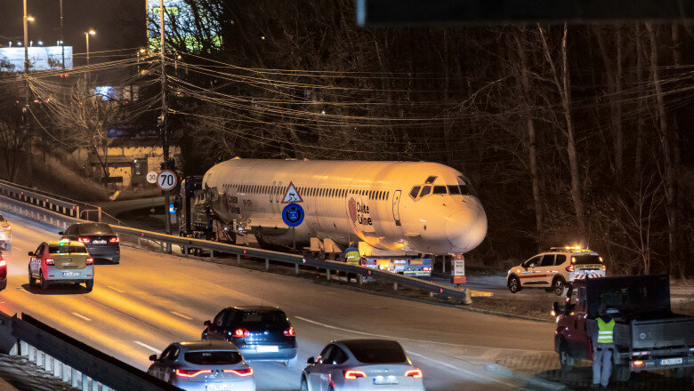 video un avion dezafectat a blocat o intersectie din cluj napoca 6a55e6c565693