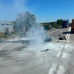 accident grav pe dn1 un motociclist a murit dupa ce a intrat intr un camion care nu i a acordat prioritate 6a6e127042670