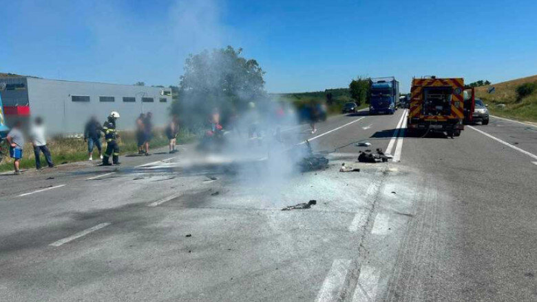 accident grav pe dn1 un motociclist a murit dupa ce a intrat intr un camion care nu i a acordat prioritate 6a6e127042670