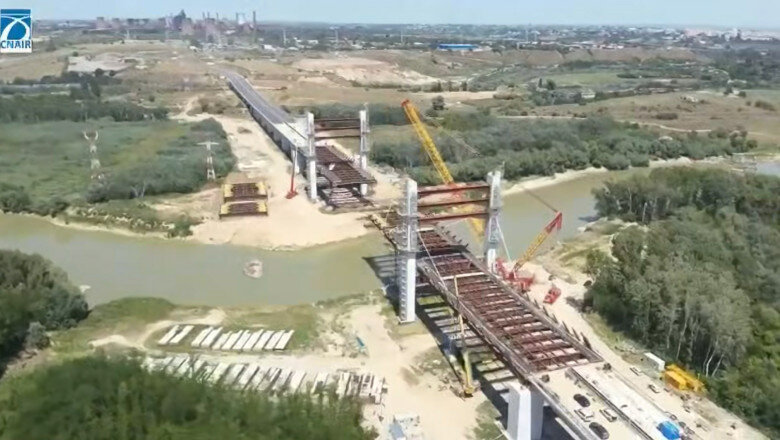 evolutia santierului drumului expres braila galati dex6 un tablier al podului peste siret pozitionat cand se va deschide circulatia 6a6e58b980b2e