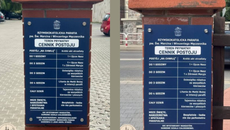 o moneda pe care si o poate permite oricine o biserica din polonia inlocuieste taxele de parcare cu rugaciuni 6a895c01d05ba
