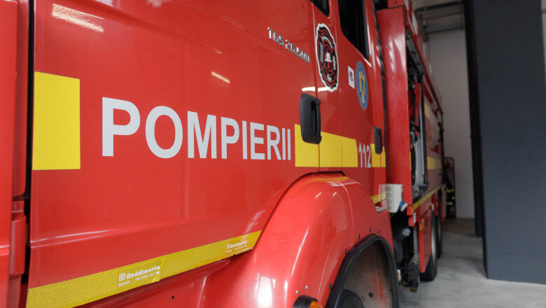 video incendiu puternic langa shopping city ramnicu valcea 6a8a8367700de