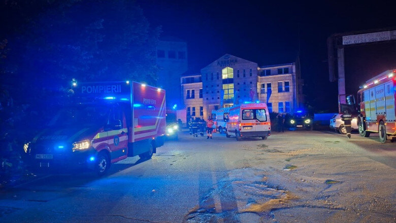 video trei pacienti intoxicati cu fum la arad dupa un incendiu pornit de la ziare aprinse intr un centru medical 6a8a918d41e0f